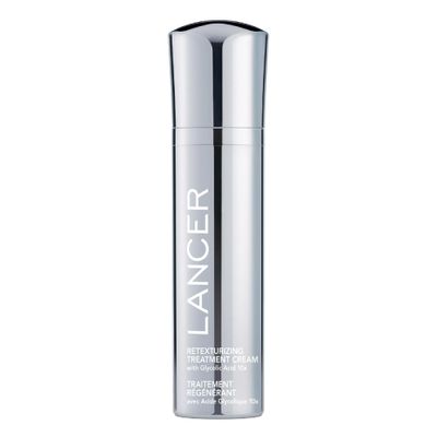 Lancer Skincare Retexturizing Treatment, Daily Moisturizing Cream with 10% Glycolic Acid, 1.7 Fl Oz