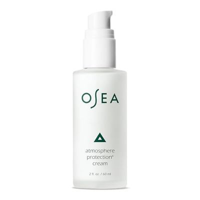 OSEA Atmosphere Protection Cream 2oz - Lightweight Face Moisturizer for Fast-Absorbing Hydration - Smooths with Niacinamide, Shea Butter, and Undaria Seaweed - Ideal Under Sunscreen or Makeup