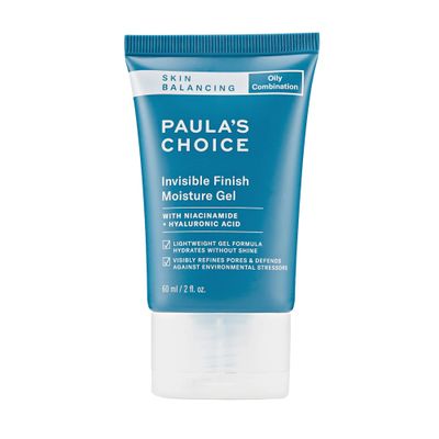 Paula&#39;s Choice SKIN BALANCING Invisible Finish Gel Moisturizer with Niacinamide &amp; Hyaluronic Acid, Large Pores &amp; Oily Skin, 2 Ounce. PACKAGING MAY VARY.