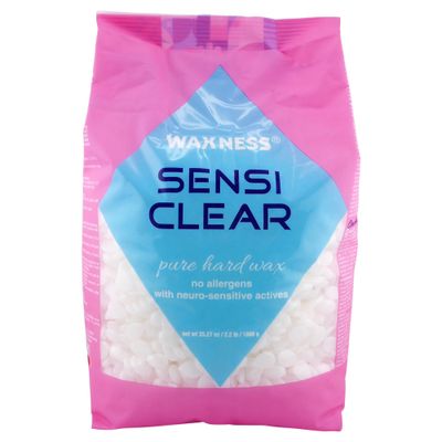 Waxness Sensi Clear Glass Rosin Free Hard Wax 2.2 lb / 1 kg