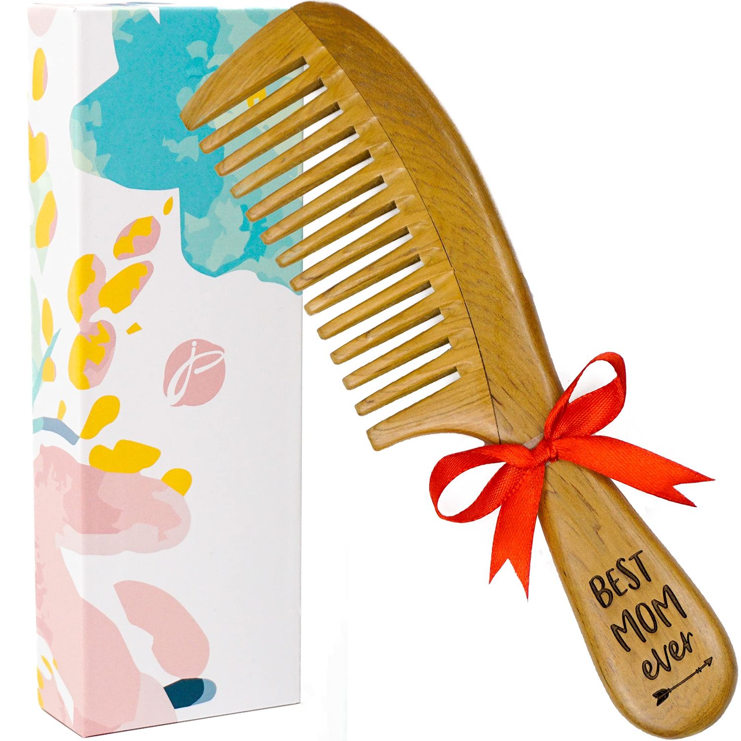 Wooden Comb, Mom Birthday Gifts, Gifts for Mom, Best Mom Ever Gifts, Birthday Gifts for Women, Facial Beauty Roller Skin Care Tools, Mother&#39;s Day Gifts for Mom