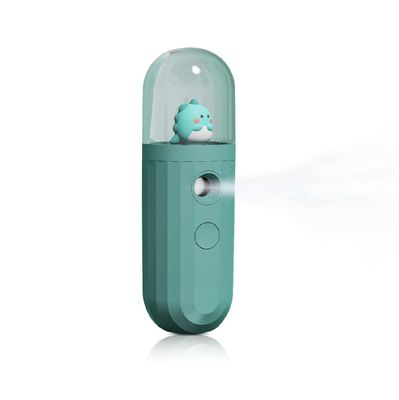 Nano Mister, Mate2GO Eyelash Nebulizer Nano Facial Mister Cool Mist Steamer Handy Mist Sprayer Moisturizing &amp; Hydrating for Skin Care, Makeup, Eyelash Extensions, USB Rechargeable - Green