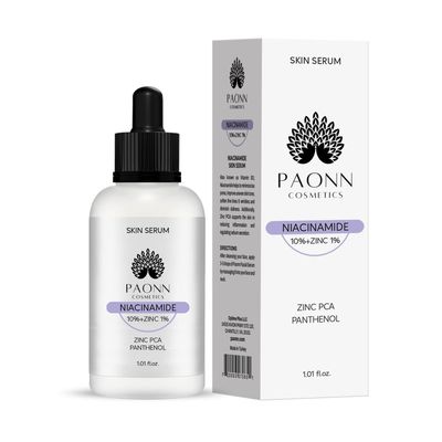 Niacinamide Face Serum 10% + Zinc 1% (1.01 fl. oz.), Clear Glowing Skin, Skincare, Pore Reducer, Hydrating Facial Serum, Vitamin B3, Oil Control