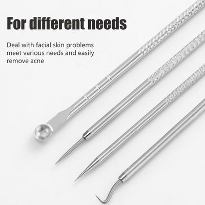 Truloven 6PCS Blackhead Remover, Blackhead Extractor, Pimple Extractor, Pimple Popper Tool Kit, Stainless Steel Blackhead, Facial Cleaning Tool
