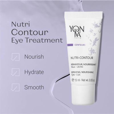 Yon-Ka Contours Nutri-Contour - Eye and Lip Contour Cream That Hydrates and Repairs While Minimizing the Appearance of Lines and Wrinkles (0.5 Ounce / 15 Milliliters)