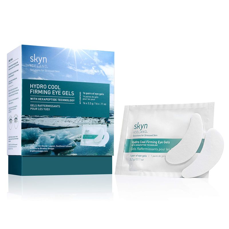 skyn ICELAND Hydro Cool Firming Under Eye Patches. Eye Gel Mask to Firm And Reduce Wrinkles, Fine Lines, Dark Circles, Puffy Eyes &amp; Bags, 16 Pairs