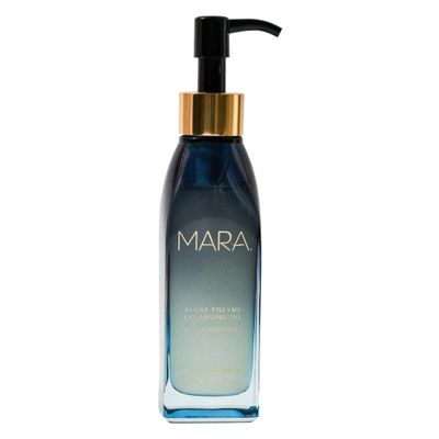 MARA - Natural Chia + Moringa Algae Enzyme Cleansing Oil | Non-Toxic, Plant-Based, Gluten-Free Skin Care | For All Skin Types, Hypoallergenic, Hydrating, Exfoliating, Make-Up Remover (4 oz | 120 ml)