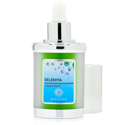 Yunasence SELENIYA Nourishing Skin Barrier Concentrate Oil, with Ceramide, Peptide, Microalgae, Selenium, 1oz For sensitive, compromised, thin, dry skin and rosacea.