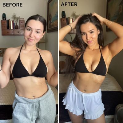 Self Tanner Face & Body - With Organic Aloe Vera & Shea Butter, Sunless Tanning Lotion, Bronzer Buildable Light, Medium or Dark Tan, Fake Tan Self Tanners Best Sellers, 7.5oz (body) 3oz (face)