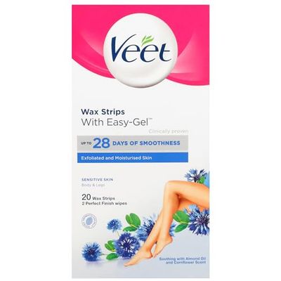 Veet Wax Strips for Sensitive Skin x 20