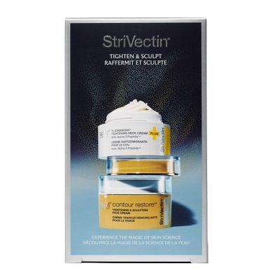 StriVectin TL Advanced Holiday Duo Tighten &amp; Sculpt Kit, Brighten &amp; Lift Skin Tone, Peptides &amp; Hyaluronic Acid