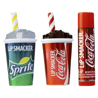 Lip Smacker Coca Cola Collection, lip balm for kids - Coca-Cola &amp; Sprite, trio