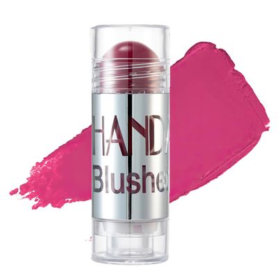 MIELIKKI Cream Blush Stick for Cheeks, Waterproof Blush Makeup, Luxuriously Blendable Color, Natural Finish Multi-Stick, Moisturizing Creamy Formula, Long Lasting, 06