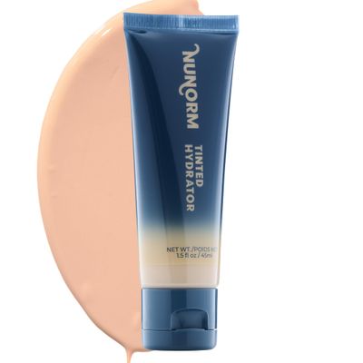 NuNorm Tinted Hydrator | 10 Shades | Water-Gel Formula For Men&#39;s Skin | Lasting Hydration | Blurs Imperfections | Evens Skin Tone | High-Performance Ingredients (Marble)