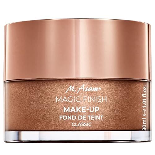 M. Asam Magic Finish Make-Up Mousse (1.01 Fl Oz) - 4in1 Primer, Foundation, Concealer &amp; Powder With Buildable Coverage, Hides Redness And Dark Spots, Vegan, For Light To Medium Skin Tones