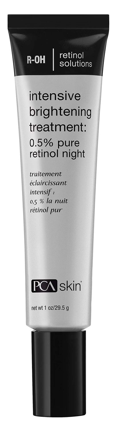 PCA SKIN Intensive Brightening Treatment - 0.5% Pure Vitamin A Retinol Face Serum for Discoloration &amp; Dark Spots (1 oz)