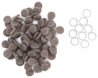 Microderm GLO Premium Extra-Thick 10mm Filters by Nuvderm (100 pack) - Medical Grade Microdermabrasion Accessories with Patented Safe3D Technology, Safe for All Skin Types.