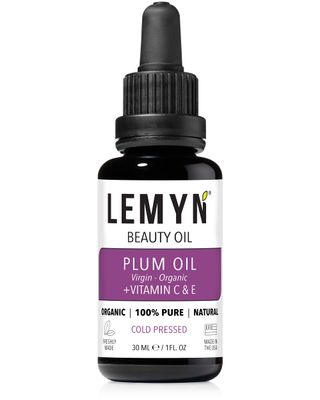 Lemyn Organics Plum Kernel Face Oil |Supercharged with Vitamin C &amp; E | Freshly Made | Luxurious Hydration &amp; Glow | Organic &amp; Natural | Handcrafted Freshness from Santa Barbara, CA