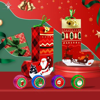 MR MIRYE Shower Steamers Christmas Gifts Sock, 16 Packs Christmas Gifts Shower Bombs Aromatherapy with Essential Oils, Christmas Stocking Stuffers for Women Men