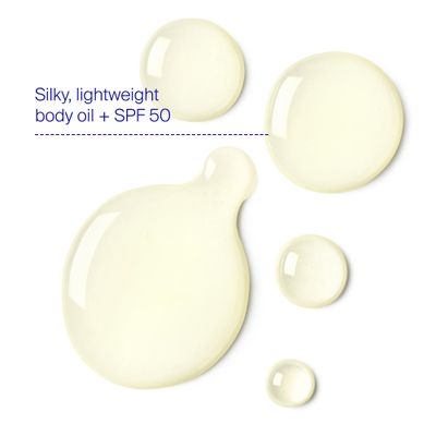 Supergoop! Glow Oil - 5 fl oz - SPF 50 PA++++ Vitamin E Body Oil + Broad Spectrum Sunscreen Protection - With Marigold, Meadowfoam &amp; Grape Seed Extracts