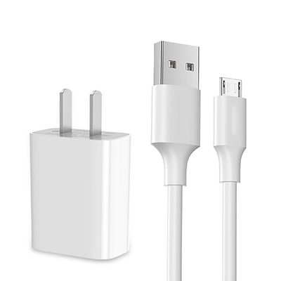 USB Fast Charging Adapter Cable Cord 6.6ft Fit for Simplehuman Mirror 5&quot; 8&quot; Round Lighted Makeup Mirror - White