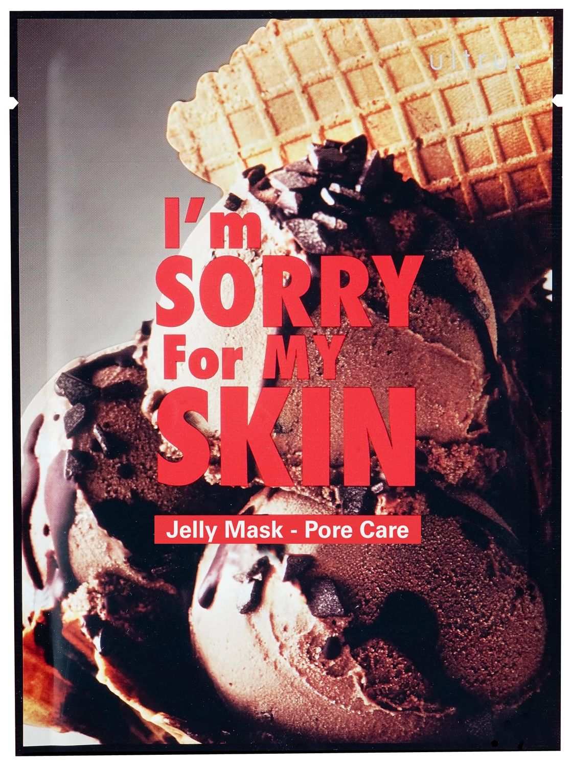 I&#39;M SORRY FOR MY SKIN Jelly Face Mask Korean Skin Care, Hydrating Face Masks Skincare Set, Self Care Items for Glow Beauty, Teacher Appreciation Gifts for Women, Pack of 10 (Dessert Pore Care Mask)