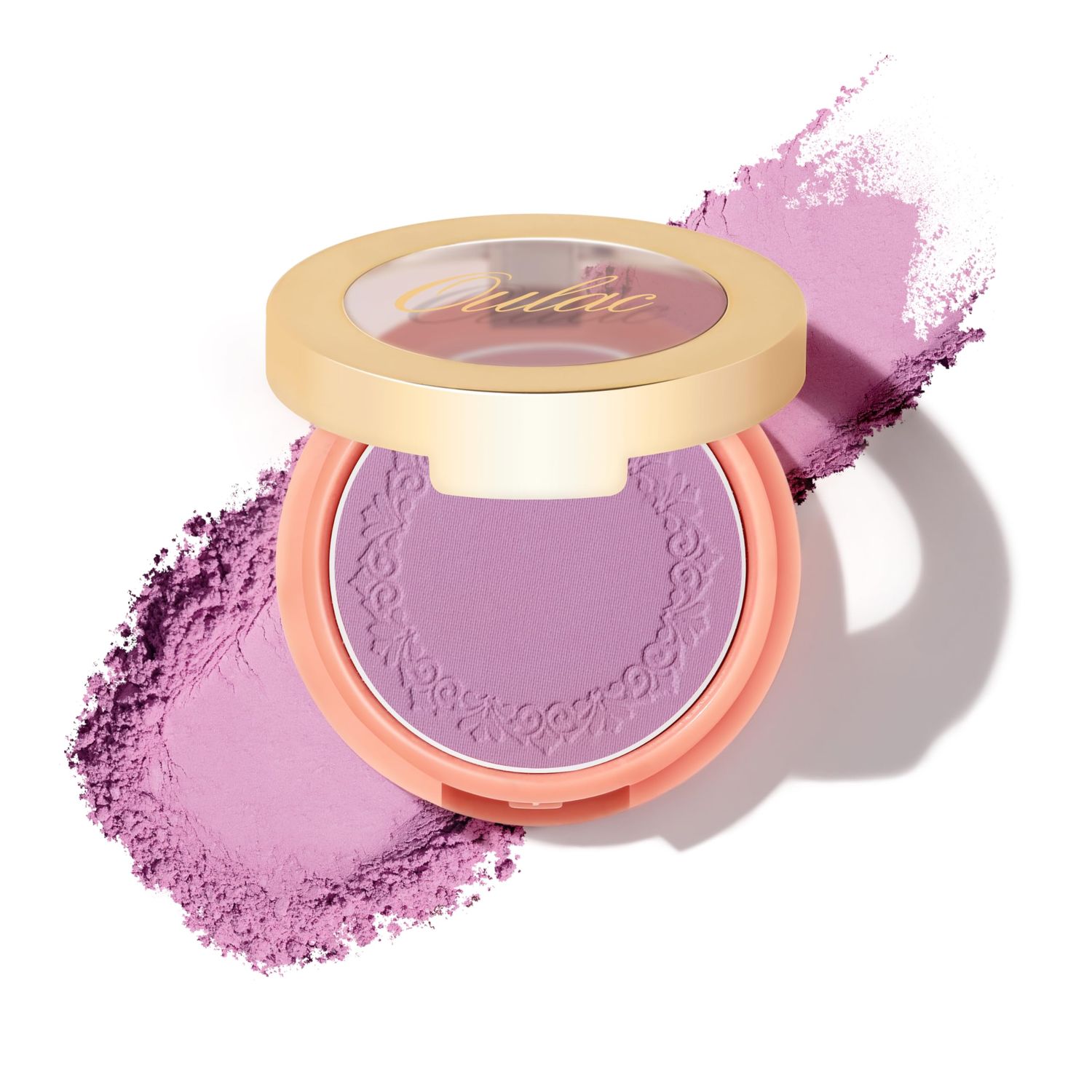 Oulac Purple Blush for Cheeks Blush Makeup| Highly Pigmented Cream Blush| Natural Matte Glow| Shape &amp; Highlight Face| Cruelty-Free Blush with Rose Oil| N20 Believe 4.8g