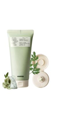 WHIPPED CREAM VEGAN CLEANSER MUGTREE - Mugwort &amp; Tea Tree | For Oily Skin, Moisturizing Face Cleanser, Sebum &amp; Pore Care, Niacinamide, Hyaluronic Acid | Korean Skincare, 200ml (6.76 fl. oz)
