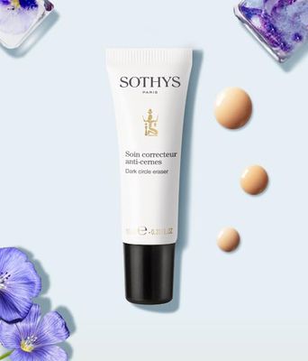 SOTHYS Dark Circle Eraser | Fragrance-Free Tinted Eye Cream Concealer, Anti-Wrinkle Moisturizer| Universal Shade for All Skin Types