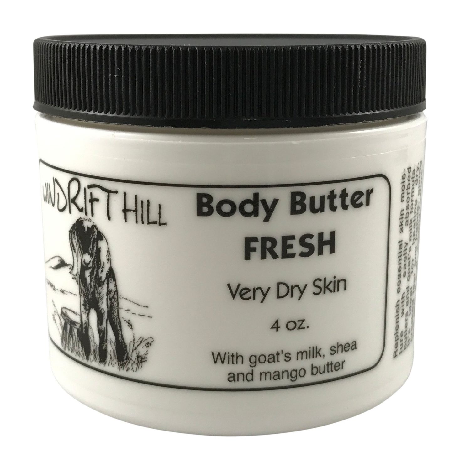 Windrift Hill Body Butter for Very Dry Skin (Fresh (lily and grapefruit))
