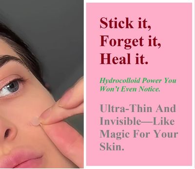 Pimple Patches for Face | Hydrocolloid Acne Patch | 8mm & 12mm | Acne Treatment | Helps with Zits, Blemishes, Acne Spots & Pimples on Face & Skin | Invisible, Cruelty Free & Vegan Pimple Patch (36ct)