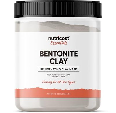 Nutricost Essentials Bentonite Clay (1 LB) - Rejuvenating Clay Mask