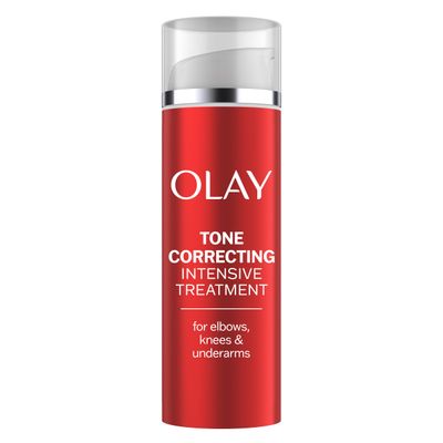 Olay Treatment Cream Intensive Tone Correcting for Elbows Knees &amp; Underarms with Niacinamide, Vitamin B3 Complex, Deeply Hydrates, Evened Skin Tone, 1.7 fl oz