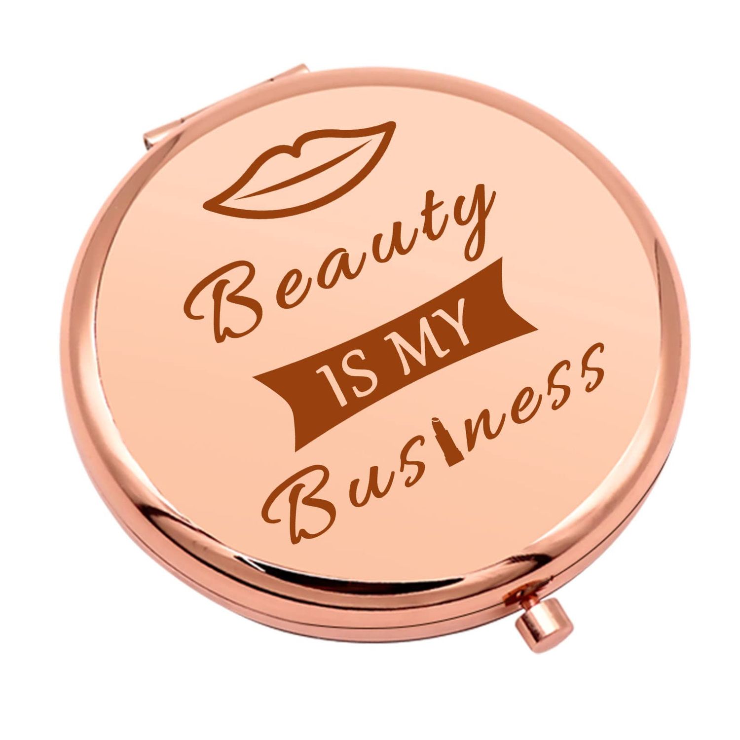Makeup Lover Gifts Compact Makeup Mirror Makeup Artist Gifts for Women Estheticians Gift Cosmetology Gifts Beautician Appreciation Gift Folding Makeup Mirror Birthday Graduation Gifts