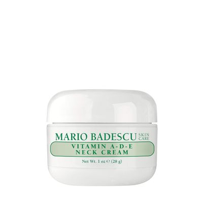 Mario Badescu Vitamin A-D-E Neck Cream for All Skin Types |Neck Cream that Firms and Hydrates |Formulated with Rice Bran Oil &amp; Vitamin A and E|1 Ounce