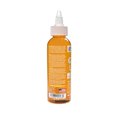 Hollywood Beauty Glo Up! Daily Skin &amp; Scalp Oil with Turmeric, Vitamin C, and Aloe, 4 fl oz