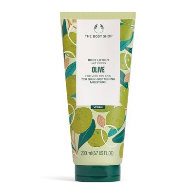 The Body Shop Olive Body Lotion - Nourishes and Softens Very Dry Skin - Vegan - 6.7 oz