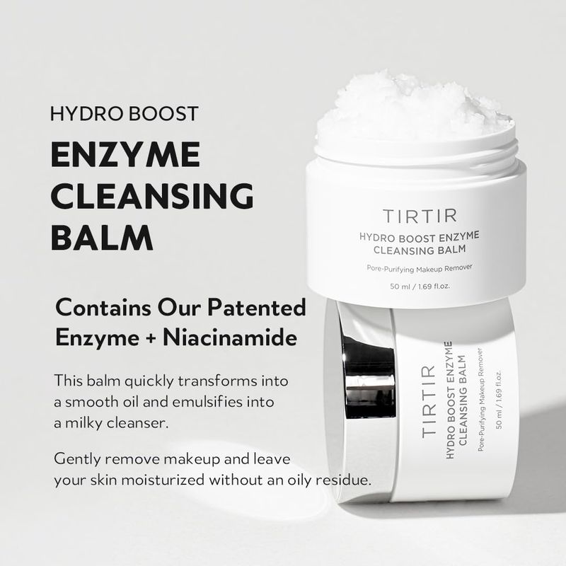 TIRTIR Hydro Boost Enzyme Cleansing Balm (4.05 Ounce (Pack of 1))