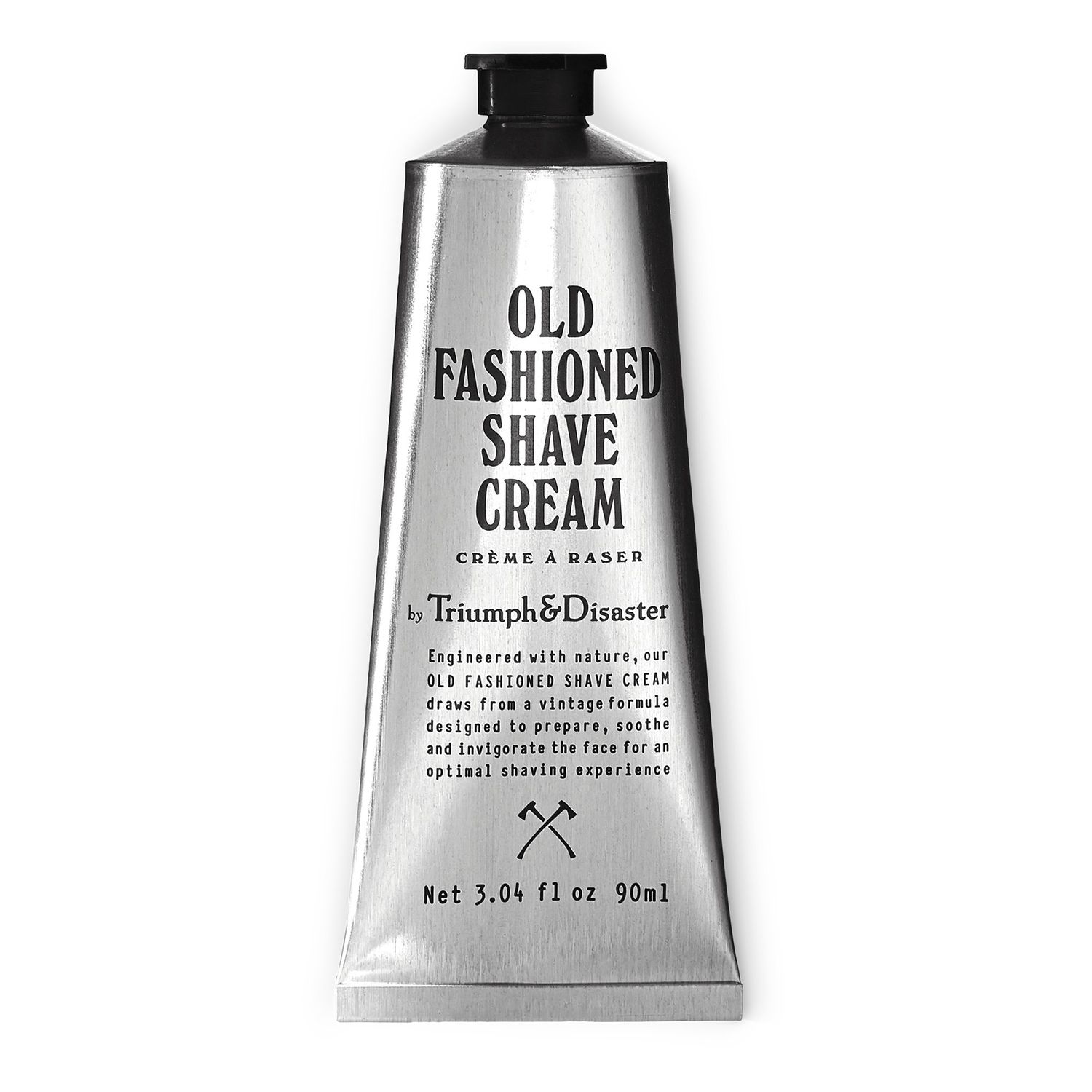 Triumph &amp; Disaster | Old Fashioned Shave Cream Tube | Shaving Lotion for Sensitive Skin - Alcohol Free, 3.04 fl oz (90+ shaves)