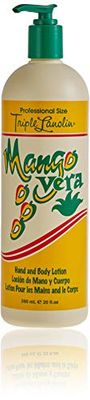 Triple Lanolin Mango Vera Hand and Body Lotion, 20 Oz, 20 Ounce, BRA-40138