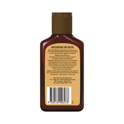 Reef Dark Sun Tan Oil Coconut 125ml (SPF6)