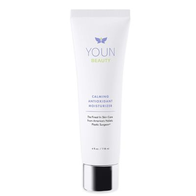 YOUN Beauty Calming Antioxidant Moisturizer for Face and Body by Holistic Plastic Surgeon Dr. Anthony Youn, Paraben &amp; Sulfate-Free - Contains Lactic Acid, Vitamins C &amp; E, Peptides, and Coenzyme Q10