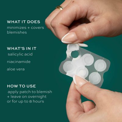 Microneedle Blemish Patches by ITK for Women - 6 Count Patches