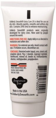 Udderly Smooth Hand &amp; Body, Extra Care 20 Cream 2 oz (Pack of 2)