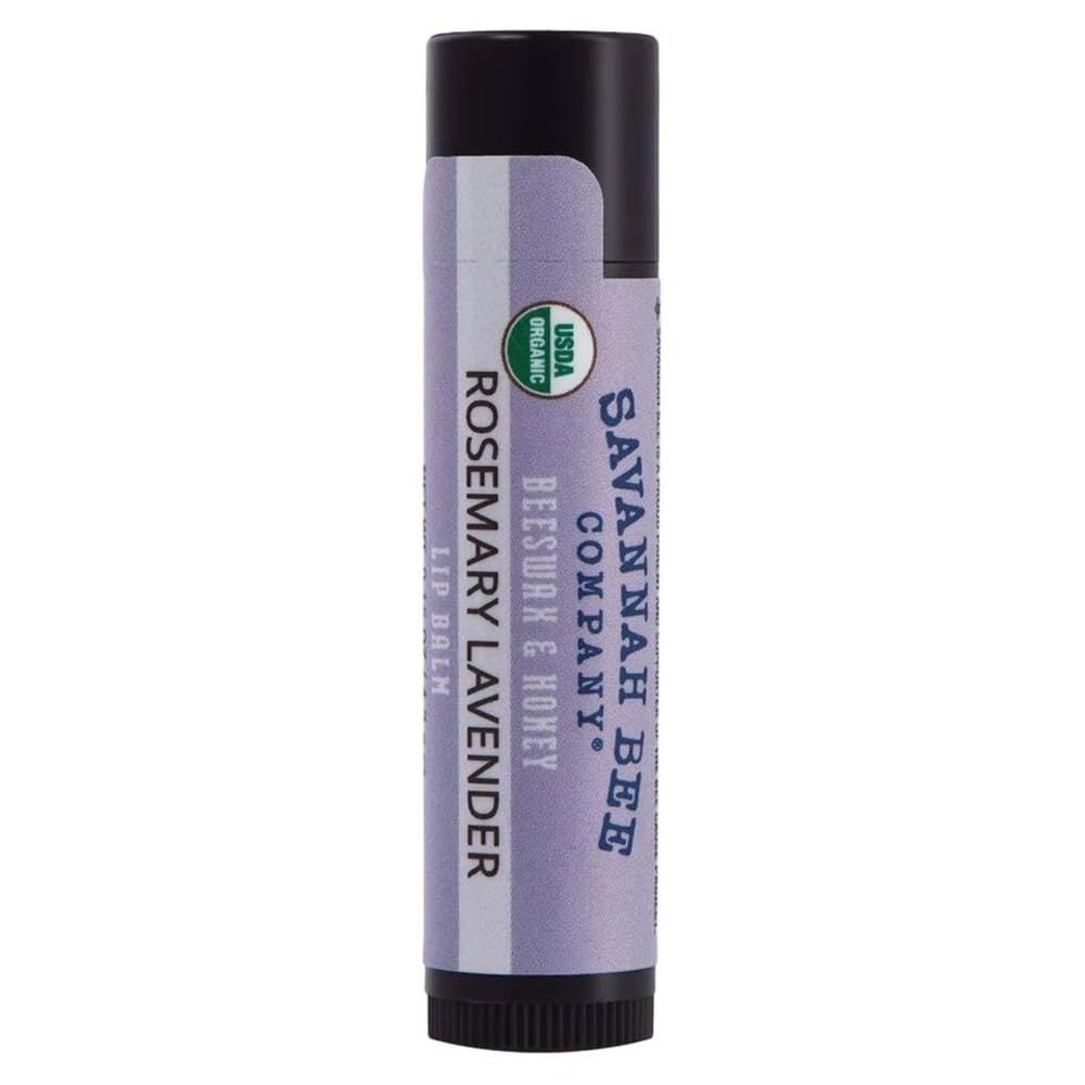 Savannah Bee Company Lip Balm - Lip Moisturizer for Chapped Lips - Hydrating Lip Balm with Pure Honey