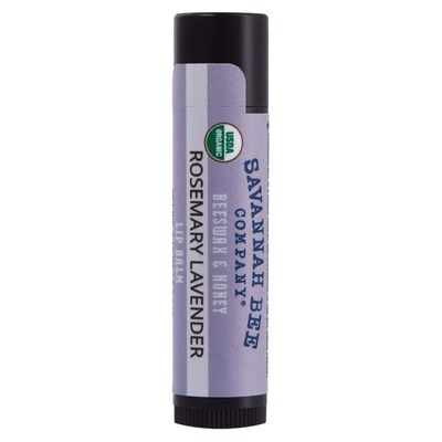 Savannah Bee Company Lip Balm - Lip Moisturizer for Chapped Lips - Hydrating Lip Balm with Pure Honey
