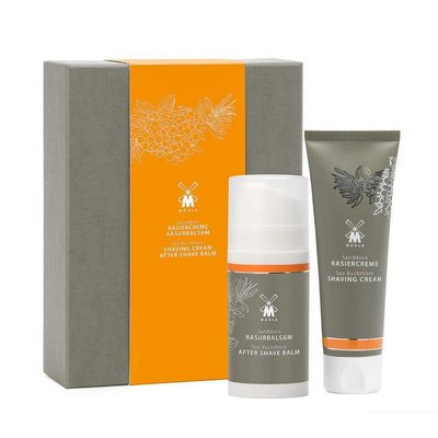 MHLE SHAVE CARE Sea Buckthorn Set Incl. Shaving Cream &amp; Aftershave