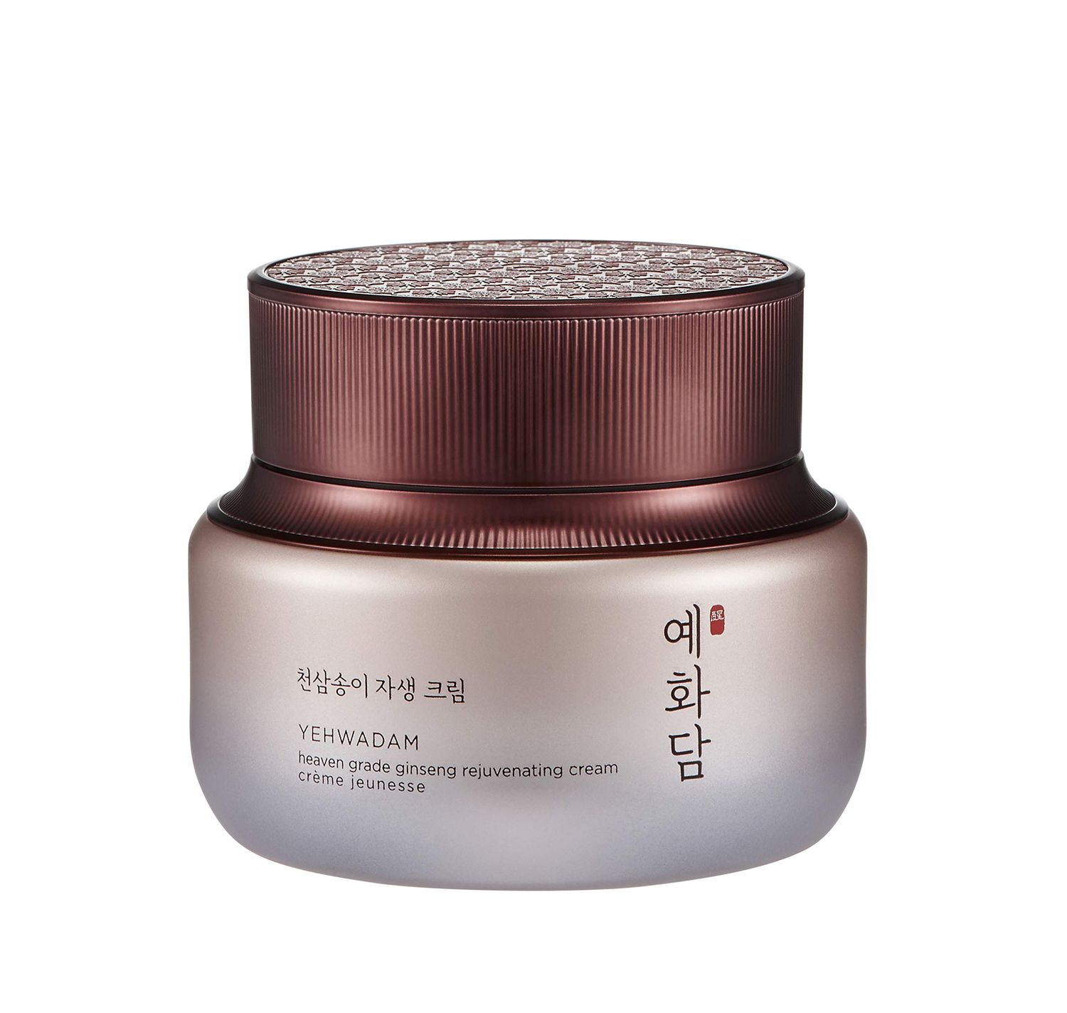 The Face Shop Yehwadam Heaven Grade Ginseng Rejuvenating Cream | Gentle &amp; Low-Irritant Formula for Instant Face Anti-Aging Effects | Naturally Derived for Eye Skin Brightness, 1.69 Fl Oz