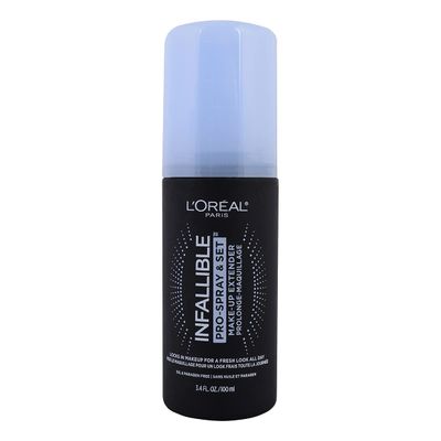 L&#39;Oreal Paris Makeup Infallible Pro-Spray and Set Makeup Extender Setting Spray, 3.4 Ounce