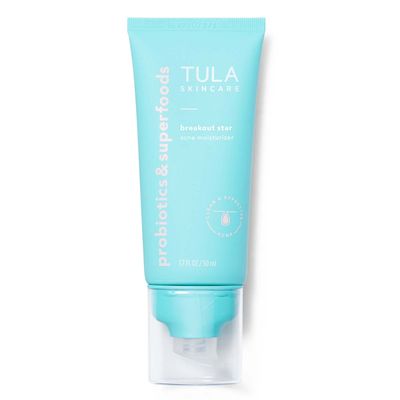 TULA Skin Care Breakout Star - Acne Moisturizer, Prevents &amp; Treats Mild Breakouts, Brightens Marks, Soothes Skin, Contains Probiotics, Salicylic &amp; Azelaic Acid, Niacinamide, Watermelon, 1.7 fl oz.